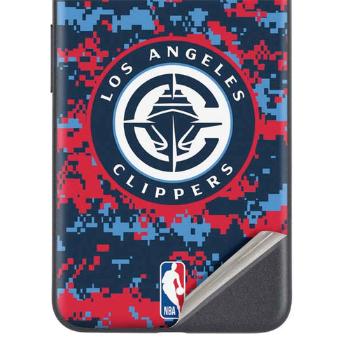 NBA LA Clippers Digi Camo Google Pixel 4a 5G Skin